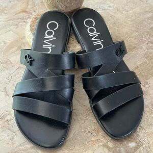 Calvin Klein Black Women's Sandals
